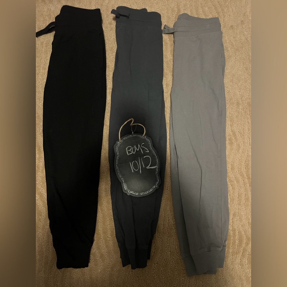 H&M Kids Casual Bottoms - Black, Dark Gray, Light Gray
